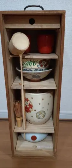 【専用】茶道具 木箱入り 茶道具セット 昭和 アンティーク お点前セット
