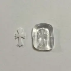 中　クロスパーツ　シリコンモールド　ネイルアート　クロム