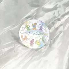 ダッフィー&フレンズ　20周年　カラフルハピネス コースター