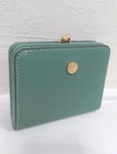 翌日発送可☆新品 ミントグリーン 二つ折り財布