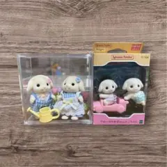 シルバニアファミリー フローラウサギのきょうだい+ふたごちゃん セット