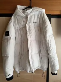 RVCA ダウンジャケット ホワイト　Mサイズ