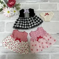 1517.メルちゃん ソランちゃん 服 ワンピース ハンドメイド