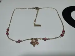 ANNA SUI ネックレス バタフライ ゴールド