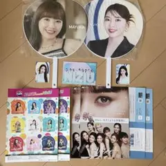 niziu マユカ うちわ シール ポストカード その他