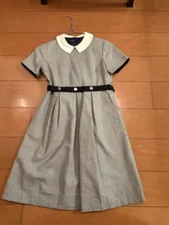 familiar 千鳥柄 ワンピース 140