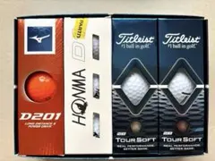 ［おまけ付］Mizuno Honma Titleist ゴルフボールセット未使用のサムネイル