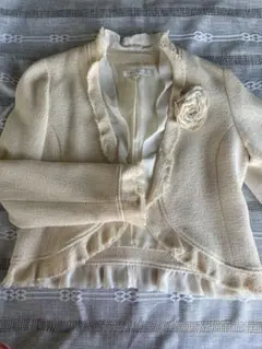 Kettyケティ　アイボリー　ジャケット　セレモニーにも