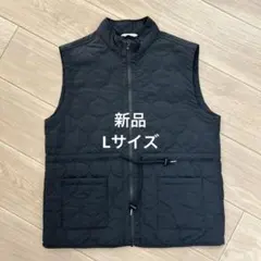 AMERICAN HOLIC キルティングベスト ブラック Lサイズ