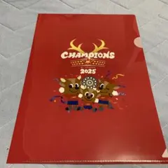 非売品！鹿島アントラーズ2025優勝記念クリアファイル