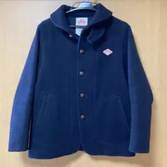 DANTON ネイビー ウールモッサジャケット　コート　36