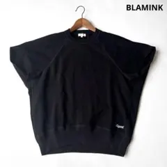 ほぼ未着用】BLAMINK 吊裏毛ロゴショートスリーブプルオーバー 1