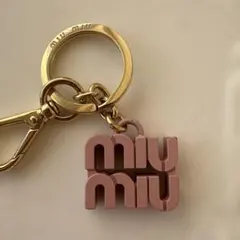 2026年最新】MIU MIU カラー：ピンク系 レディース キーホルダー