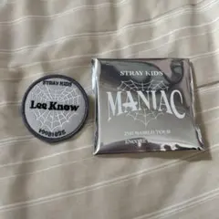 リノ MANIAC ランダム ワッペンネーム バッチ straykids