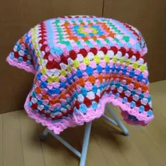 手編み♡ブランケット♡グラニースクエア