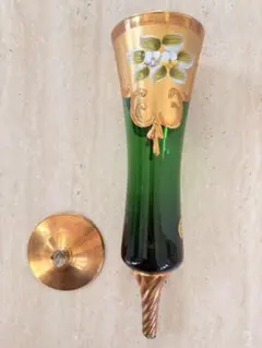 ムラーノ島職人手作り ヴェネチアンガラス ガラスペン Murano 未使用