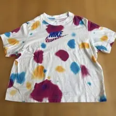 NIKE The Nike Tee ダイダイ柄Tシャツ Lキッズのサムネイル