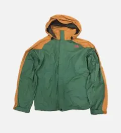 グリーン ナイロンジャケット