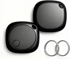 エアタグ airtags （2個セット） 全地球測位 紛失防止トラッカー