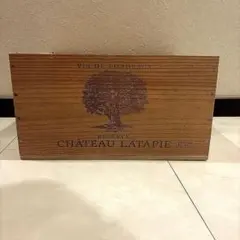CHATEAU LATAPIE 木製ワイン木箱 収納ボックス