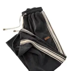 コーデュロイ ダークグレー ジョガーパンツ