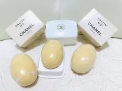 新品訳ありCHANEL SavonN°5☆シャネル石鹸3個セット＋ケース100g