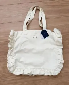 【新品未使用】フリル付きトートバッグ cottoli コトリ バッグ