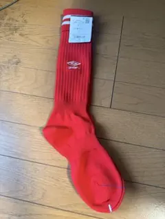 umbro サッカー ストッキング UAS8310 レッド 22-24cm