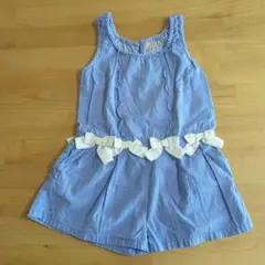 petit main ノースリーブサロペット　100