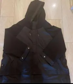 クロシェ フード付きジャケット