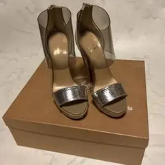 Christian Louboutin サンダル シルバー　サイズ37
