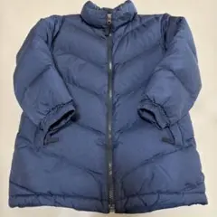 ザノースフェイス　ダウンジャケット　ロゴ　120cm