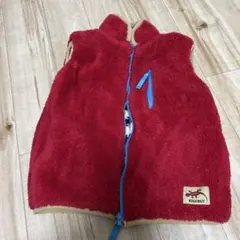 KICCOLY 幾何学模様 ベスト 130 赤