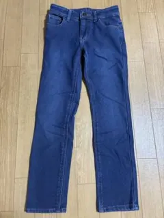 トップバリュー デニムパンツ ジーンズ キッズ 140cm 裏起毛