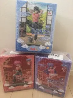 セガ　らんま1/2 Luminasta フィギュア　3種セット