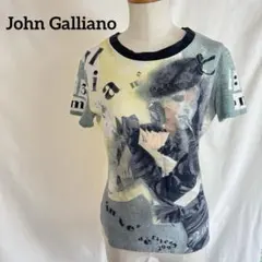 John Galliano ガリアーノ 2004 アーカイブTシャツ フランス製のサムネイル
