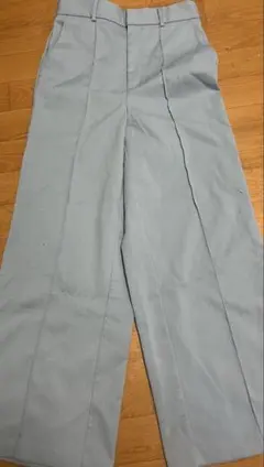 GU 裏微起毛ワイドパンツ レディース