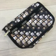 LeSportsac ポーチ レスポートサック 幾何学模様 新品