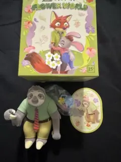 TOPTOY ズートピア　Flower World フラッシュ　フィギュア