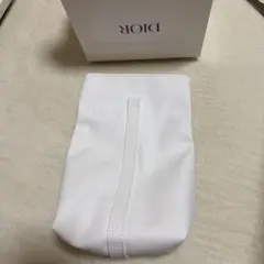 DIOR ホワイト ポーチ