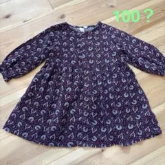 Samansa Mos2 Lagom ワンピース 花柄　100ぐらい　総柄