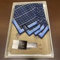 【未使用】CHAPS チェック柄 ハンカチ、DAKS ハンドタオル2枚セットのサムネイル