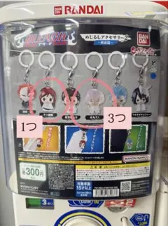 【新品】BLEACH めじるしアクセサリー 市丸ギン 3点＆井上織姫 1点
