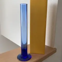 菅原工芸硝子 Sghr フラワーベース 一輪挿し ブルーのサムネイル