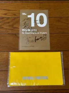 Mr.Children F&M特製通帳ケースとポストカード10年目継続特典のサムネイル