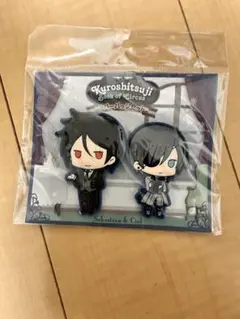 黒執事 セバスチャン シエル ラバーバッジセット Book of Circus