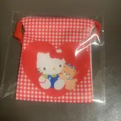 ハローキティ 巾着袋 いちご新聞 696号ふろく