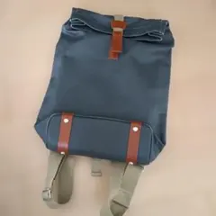 BROOKS グレーキャンバスバックパック