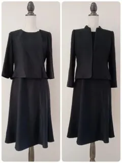 【m8様専用】　ユキトリイ 　ブラックフォーマル　ワンピーススーツ