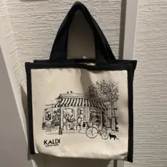 KALDI トートバッグ イラスト付き